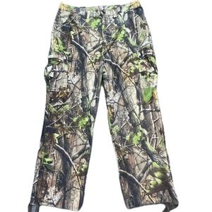 Gander Mountain Mens Realtree Camo Cargo Pants Scent Control Mesh Lined XL